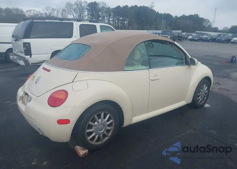 2005 Volkswagen New Beetle Gls from USA, damaged, VIN 3VWCM31Y25M361982